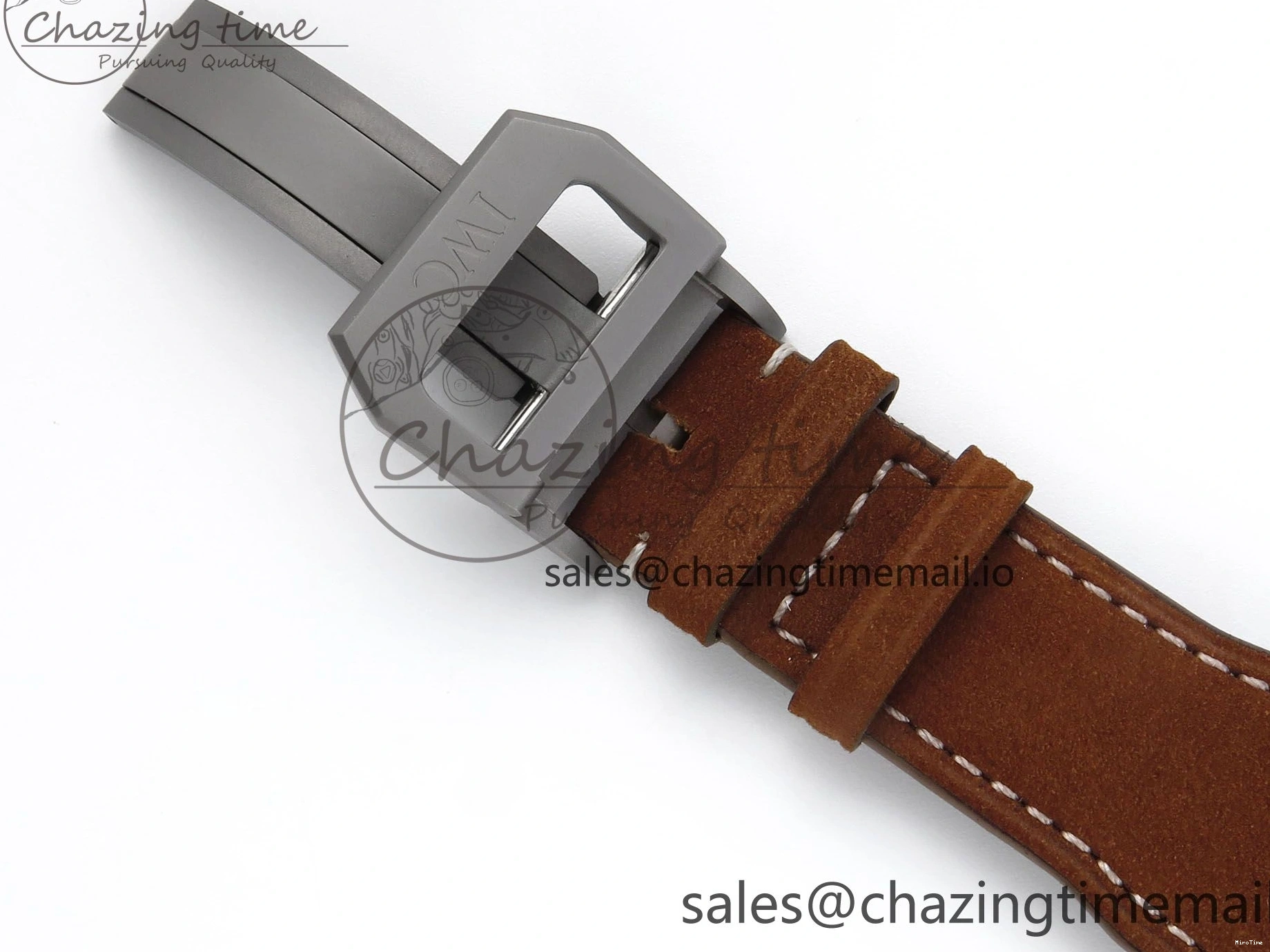 MIROTIME 0504 Big Pilot IW329701 M+F 1:1 Best Edition Black Dial on Brown Leather Strap MY RelaxedFit 7005